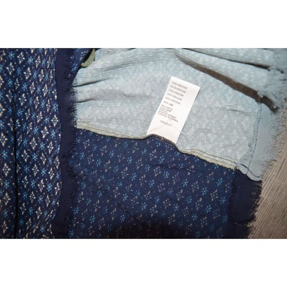 Free People Across The Sea Strapless Tunic - Indigo Sleeveless Boho Small - Picture 7 of 15